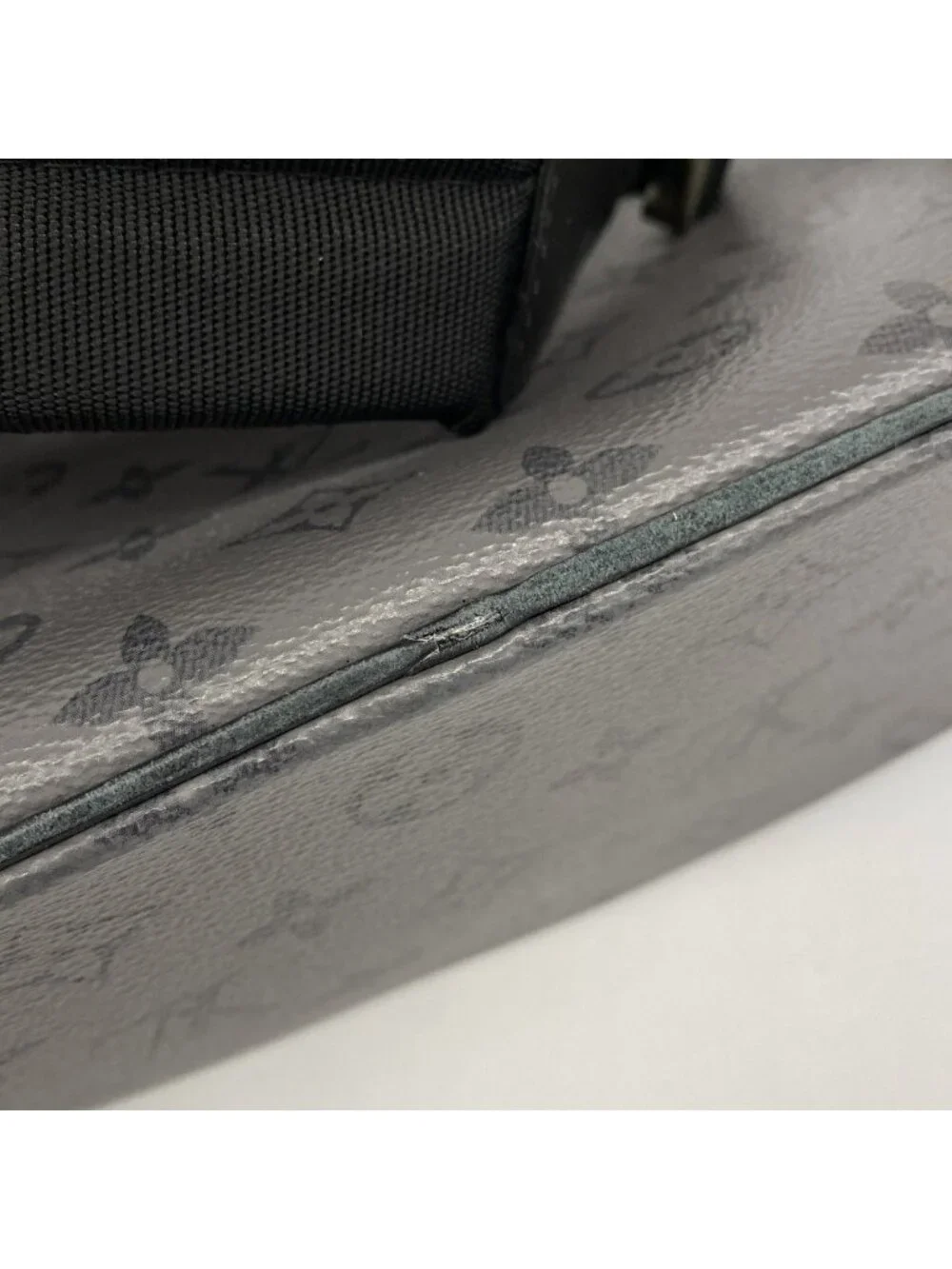 Louis Vuitton Backpack Monogram Eclipse Reverse Christopher MM Black Gray